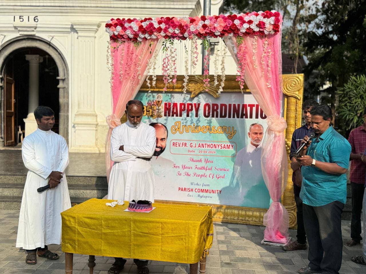 Ordination Anniversary Celebration of our Rev Fr G.J.Antonysamy